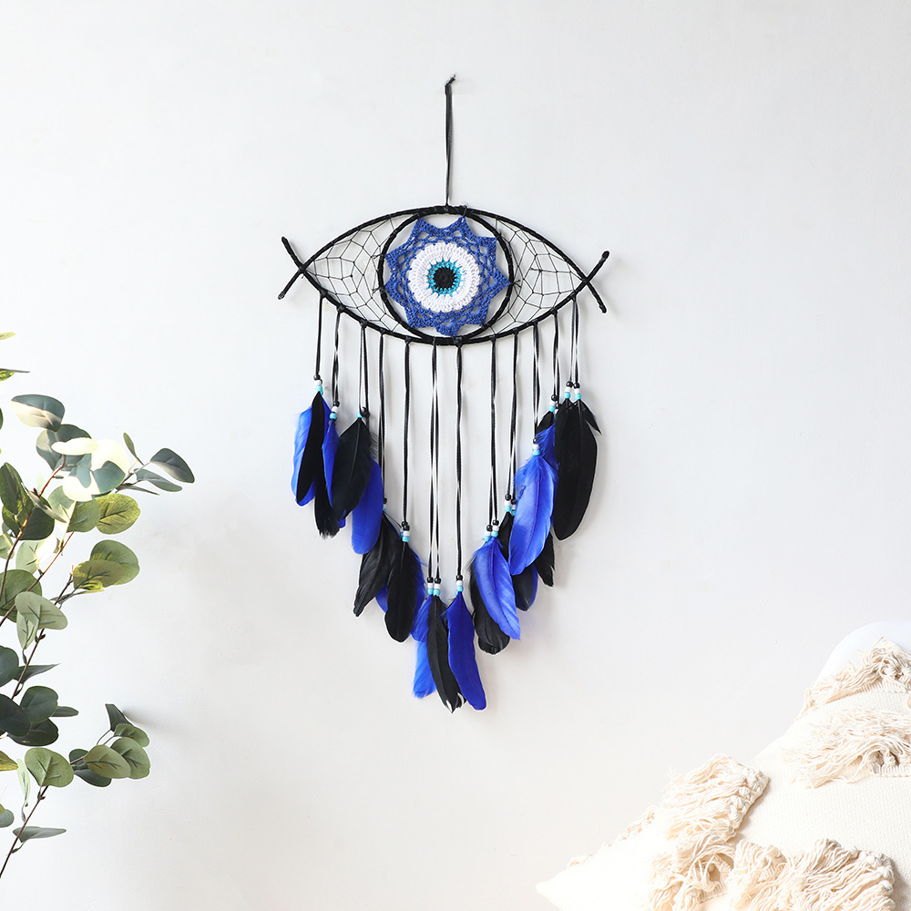 Devil's Eye Hand Dream Catcher Creative Birthday Gift Door Hanging Bedroom Room Home decor