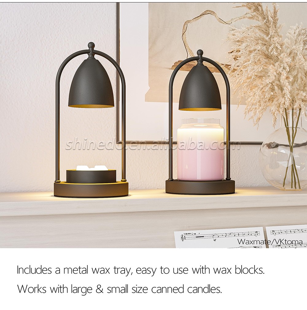 Electric Candle Lamp Retro Candle Melt Warmer Light Dimming Switch Melting Wax Warming Lamp Gifts SD-SL1197