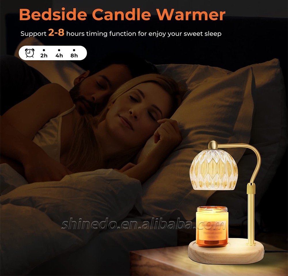 Fragrance Candle Warmer Lamp Home Decor Candle Warmer Jar Candle Warmer Lamp Bedroom Atmosphere Table lamp SD-SL1114