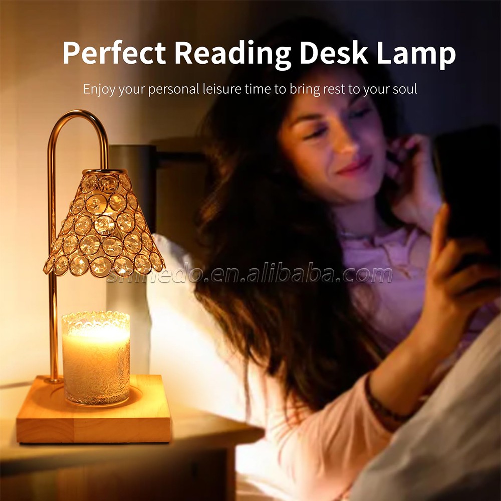 Candle Warmer Lamp Brightness Adjustable Lamp for Candle Large Scented Wax Melts Bedroom Decor Light SD-SL1191