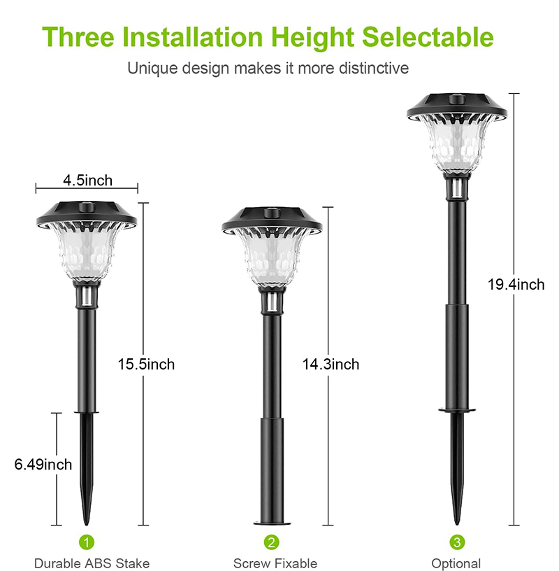 led solar capital lamp wall lamp Outdoor LED waterproof garden lawn garden festive decorative lights SD-SL1512