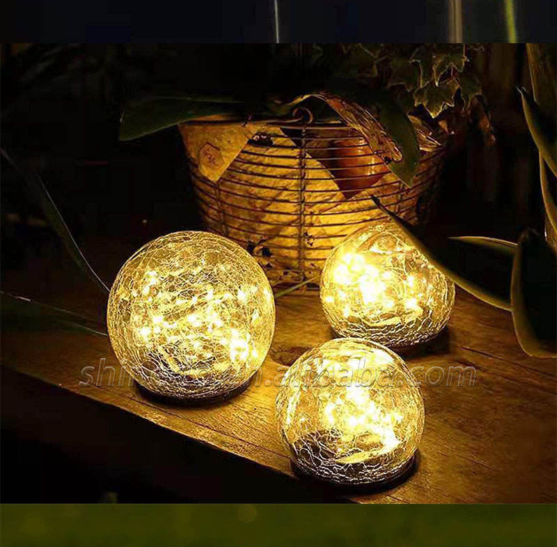 Solar outdoor courtyard waterproof crack buried light garden villa festival landscape light  SD-SL1538