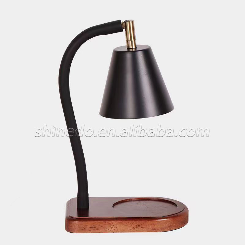 Electric Candle Incense Burner Retro Candle Warming Lamp Safe Candle Heating Lamp Dimming Switch for Home SD-SL1624