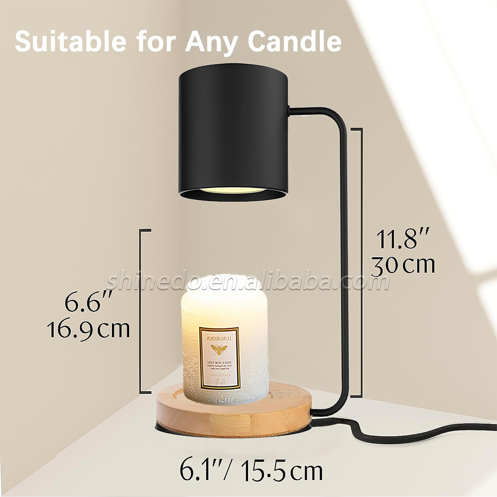 Candle Warmer Lamp Brightness Adjustable Lamp for Candle Large Scented Wax Melts Bedroom Decor Light SD-SL1190