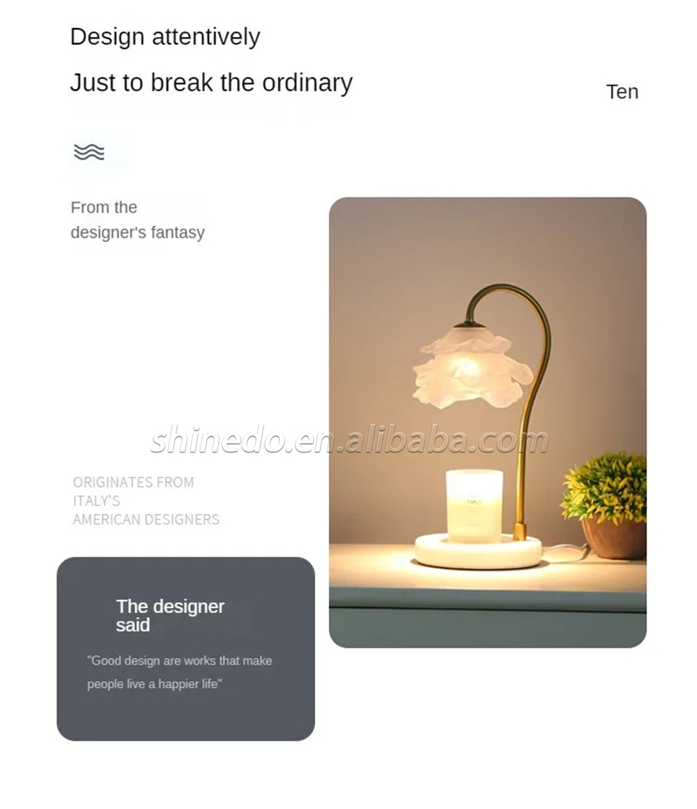 New remote control melting wax lamp incense bedroom bedside nightlight SD-SL1277