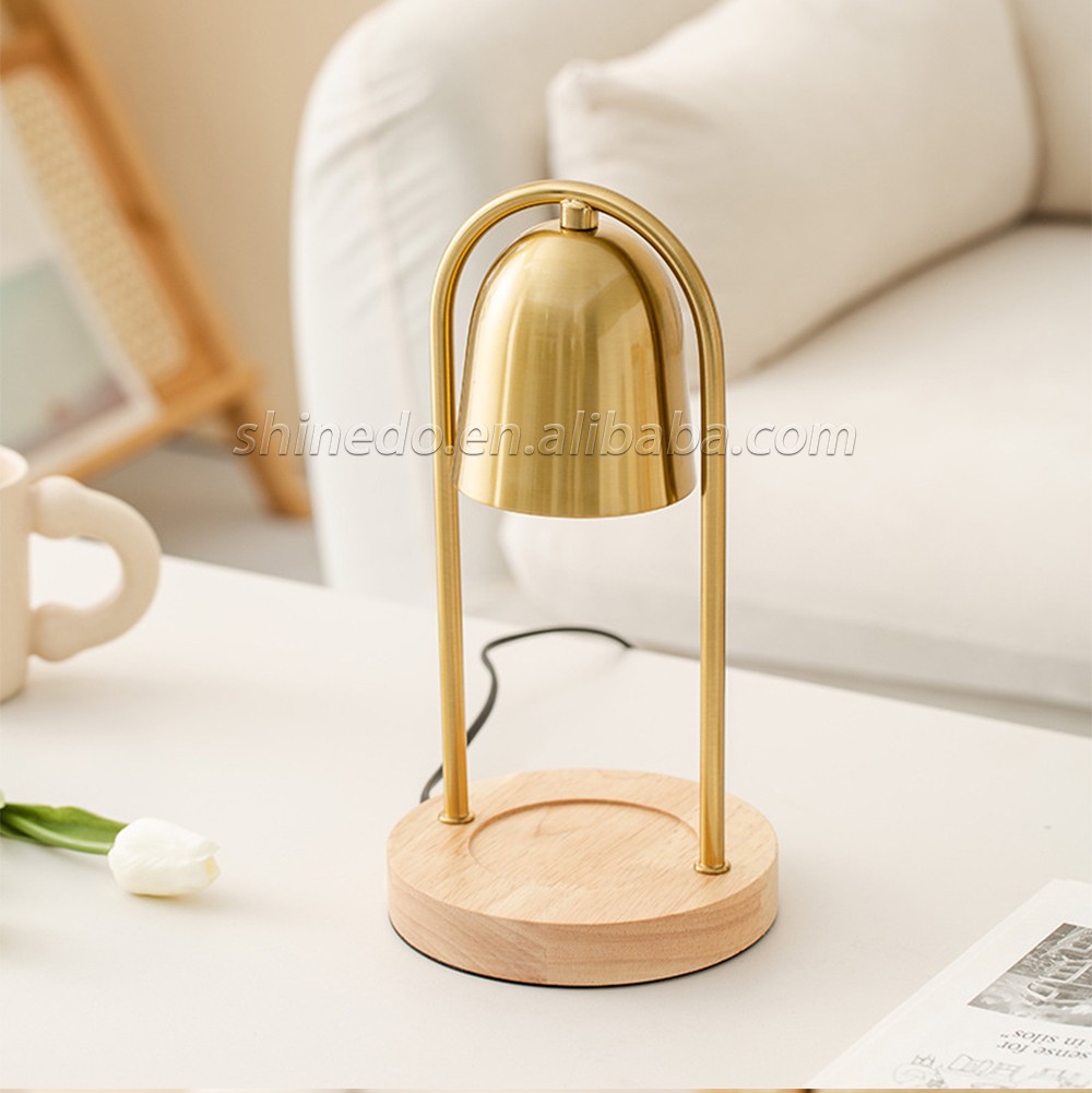 Electric Candle Melting Table Lamp Retro Candle Heating Lamp Safe Candle Melt Warmer Light Dimming Switch for Bedroom Decoration SD-SL1254