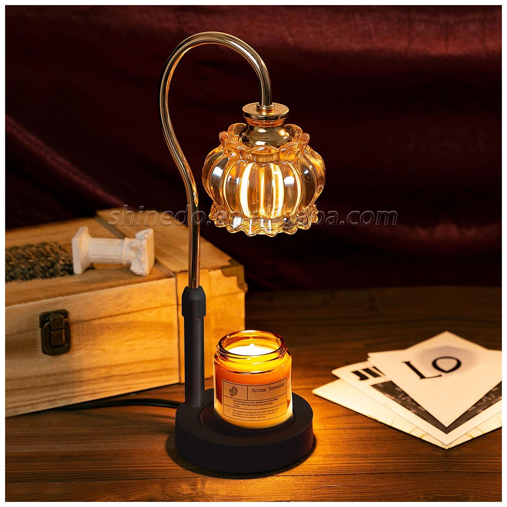 Diffuser Desk Lamp Dimmable Candle Warmer Lamp Night Light Ornaments Christmas Gift Home Decor Plug for Wedding Party SD-SL1256