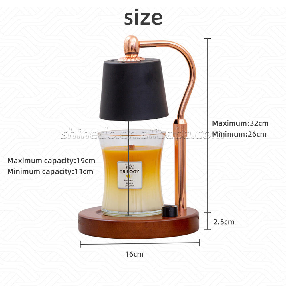 Table Lamp Melting Candles Bedroom Bedside Aromatherapy Nordic 110V-230V Candle Warmer Room Decor Indoor SD-SL1257