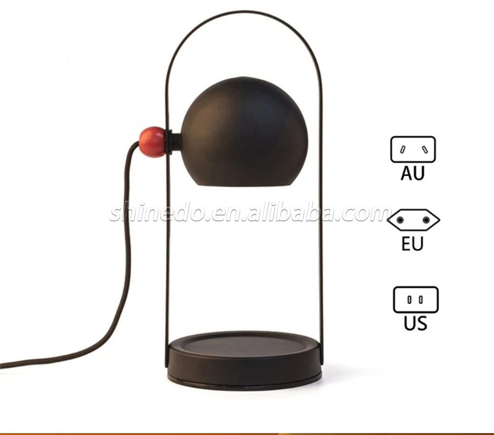 Electric Candle Warmer Lamp Retro Candle Melting Table Lamp Dimming Switch Candle Incense Burner for Home Furnishing Furnishings SD-SL1279