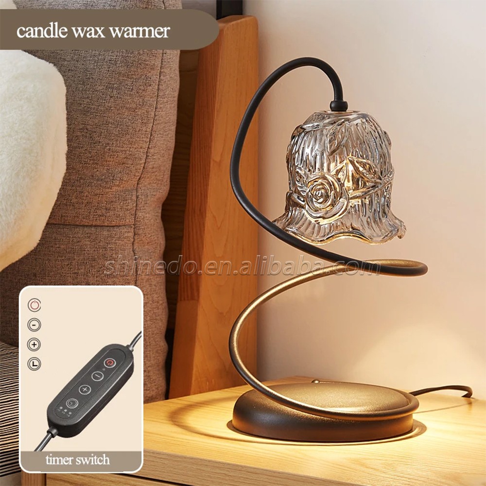 Desk lamp Electric Candle Warmer with Timer Dimmable Candle Lamp Candle light SD-SL1243