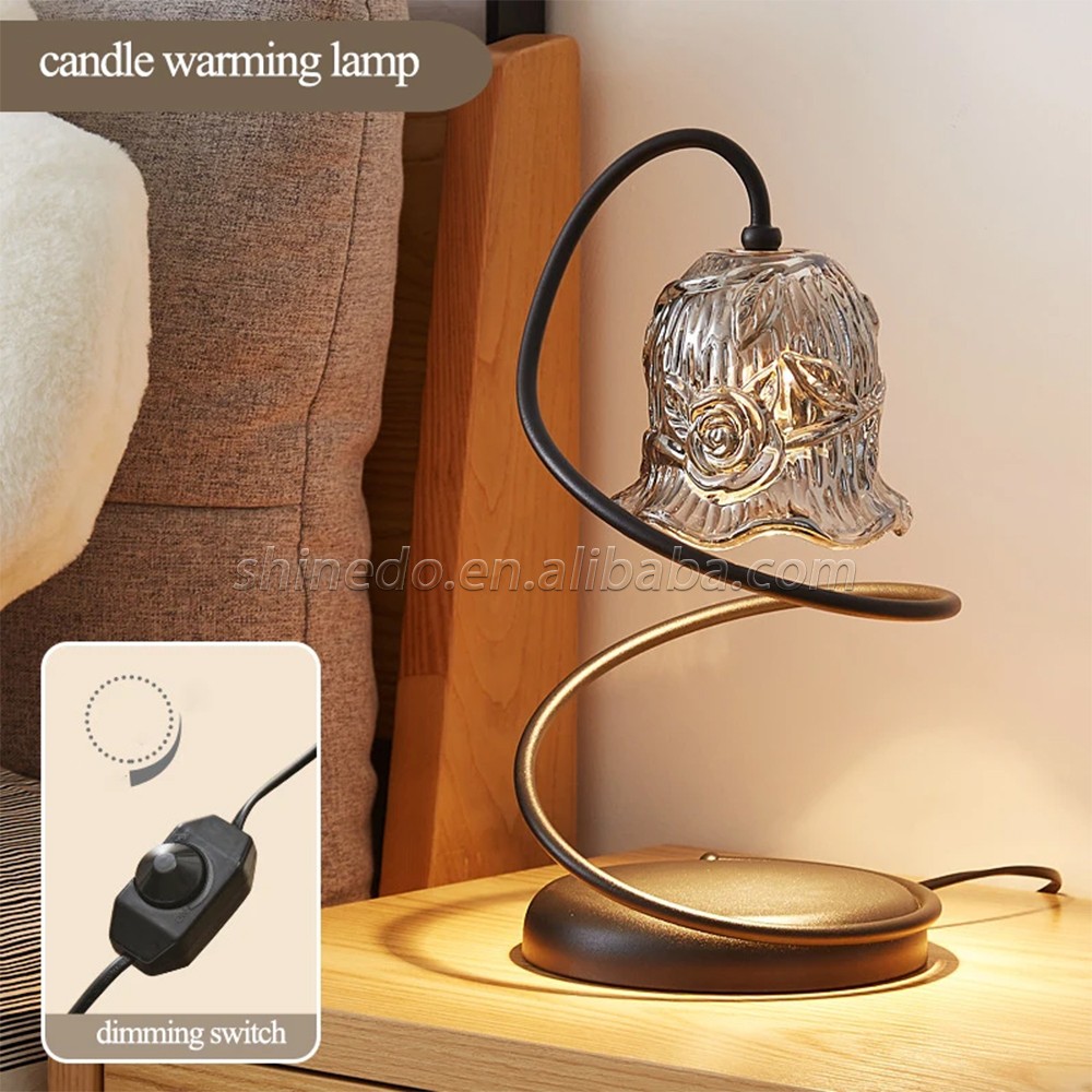 Desk lamp Electric Candle Warmer with Timer Dimmable Candle Lamp Candle light SD-SL1243