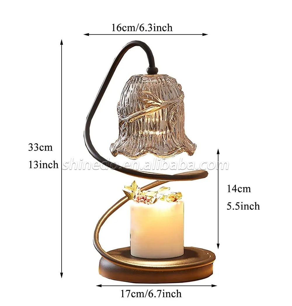 Desk lamp Electric Candle Warmer with Timer Dimmable Candle Lamp Candle light SD-SL1243