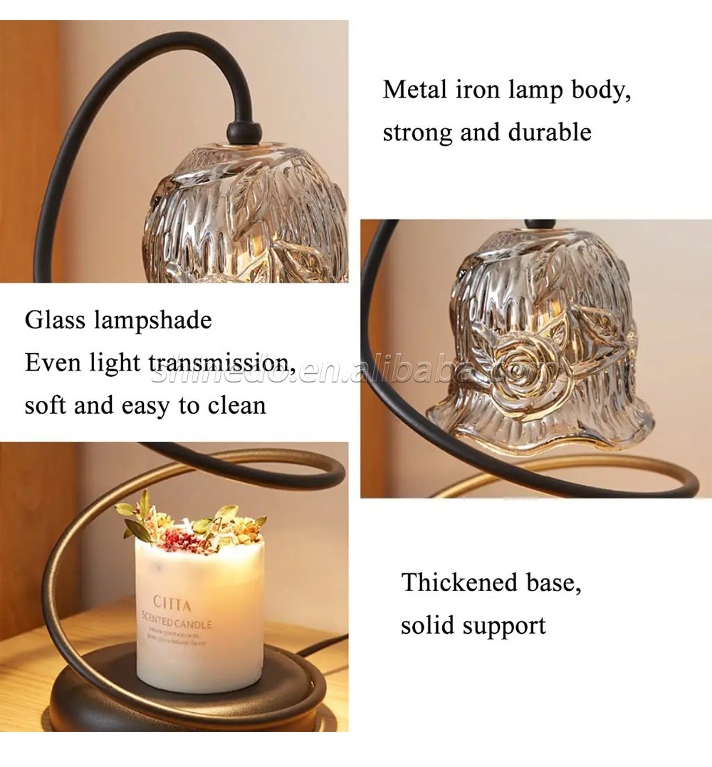 Desk lamp Electric Candle Warmer with Timer Dimmable Candle Lamp Candle light SD-SL1243