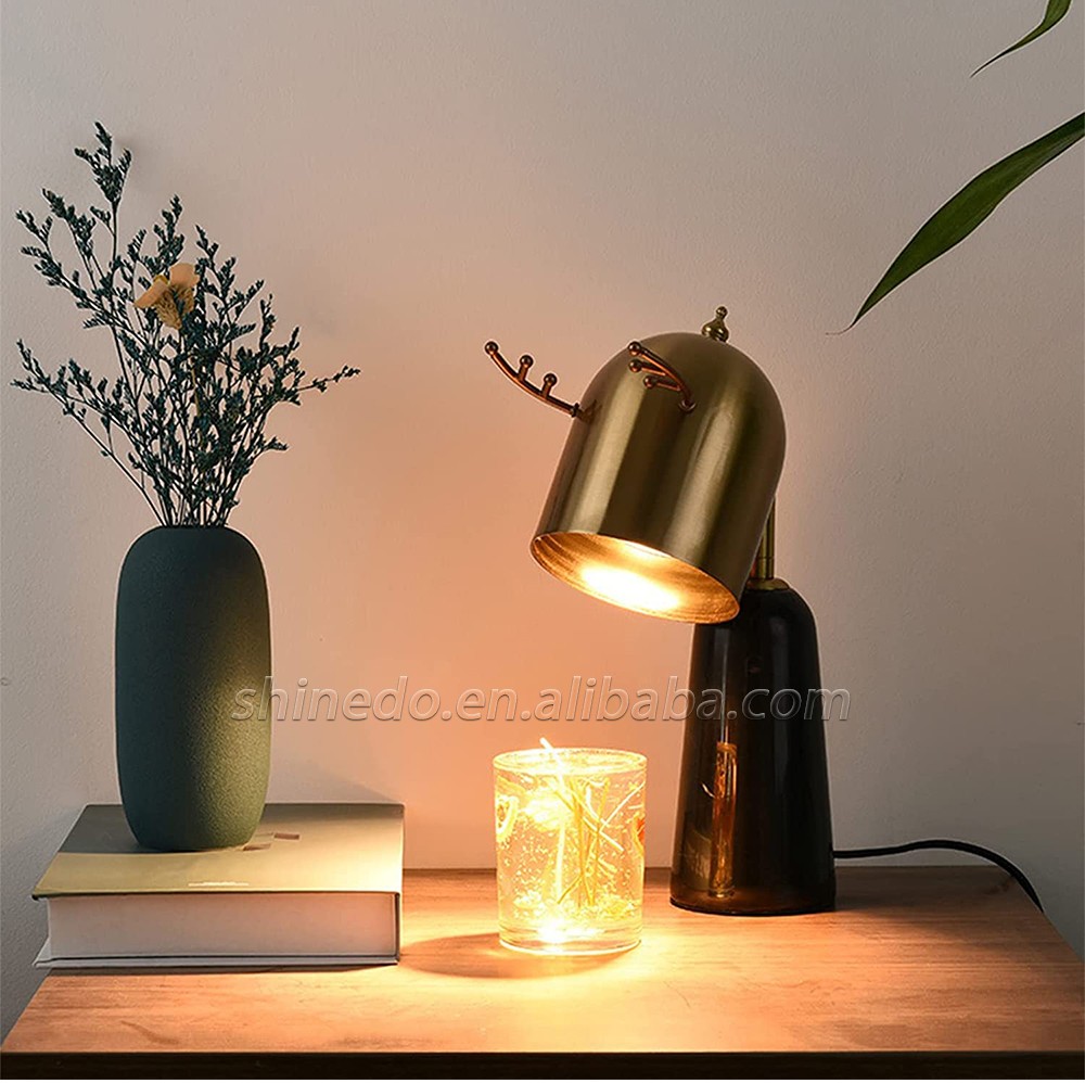 Cute Room Decor Cartoon Candle Warmer Lamp Aroma Lamps Bedside Table Melting Indoor Lighting Lights SD-SL1244