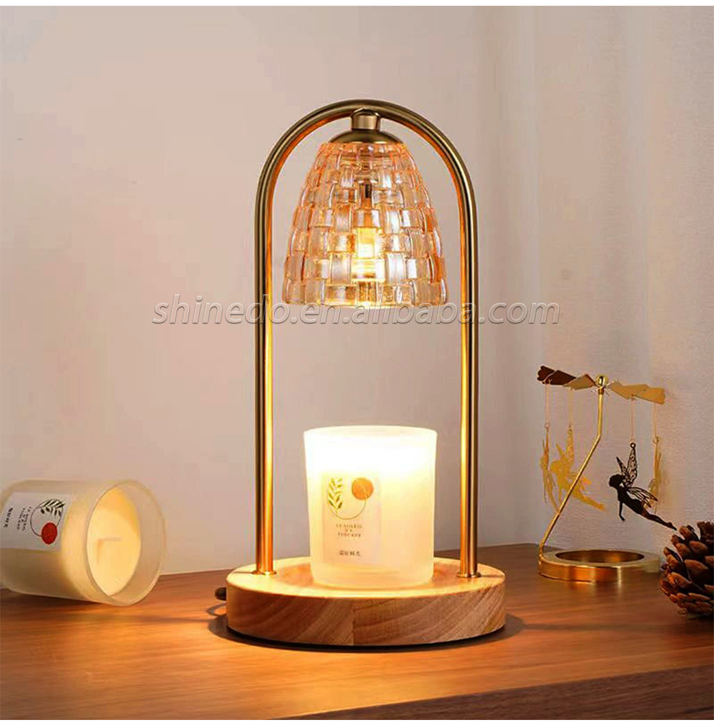 Candle Warmer Lamp Aromatherapy Retro Melting Wax Lamp Candle Melt Lantern for Home Bedroom Modern Decoration SD-SL1248