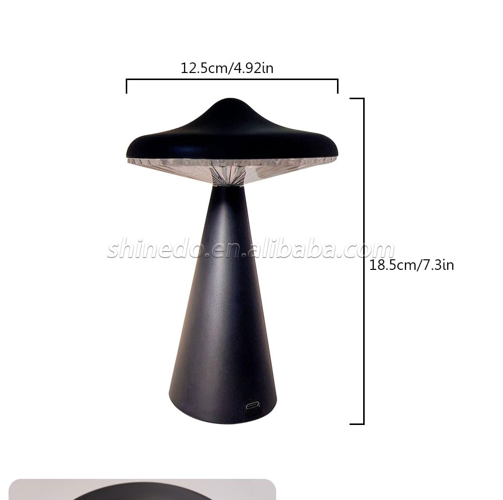 Portable Multifunctional Table Lamp Music Breathing Melody Rechargeable Desk Light SD-SR476