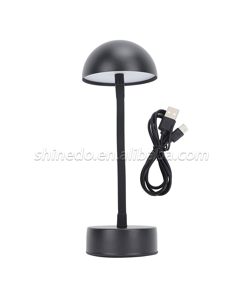 Simple Touch Sensor LED Table Lamp Rechargeable Desk Lamp Adjustable Bedside Creative Ambient Light Bar Room Decor Light SD-SR481