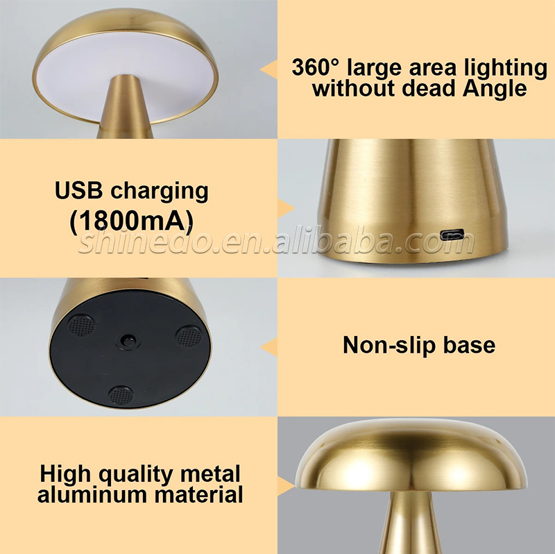 Creative New Led Table Lamp Dimming for Hotel Bedroom Bedside Living Room Decoration Lighting SD-SR486