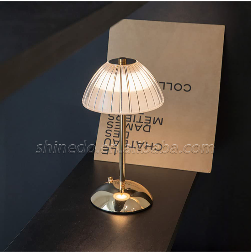 Crystal Table Lamp Touch Sensor Diamond LED Desktop Night Light Nordic Decoration Desk Lamps Bar Hotel Bedroom Bedside Lighting SD-SR487