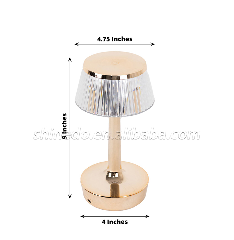 Crystal LED Table Lamps Night Light Bedroom Living Bedside Lighting Fixture Nordic Home Decoration Desk Lamp SD-SR507