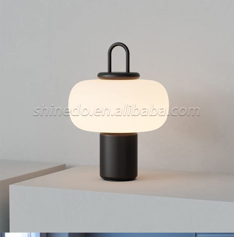 Modern Unique Study Lamp glass Table Lighting Restaurant China Office Hotel Fancy Handle Fashionable Led Table Lamp SD-SR632