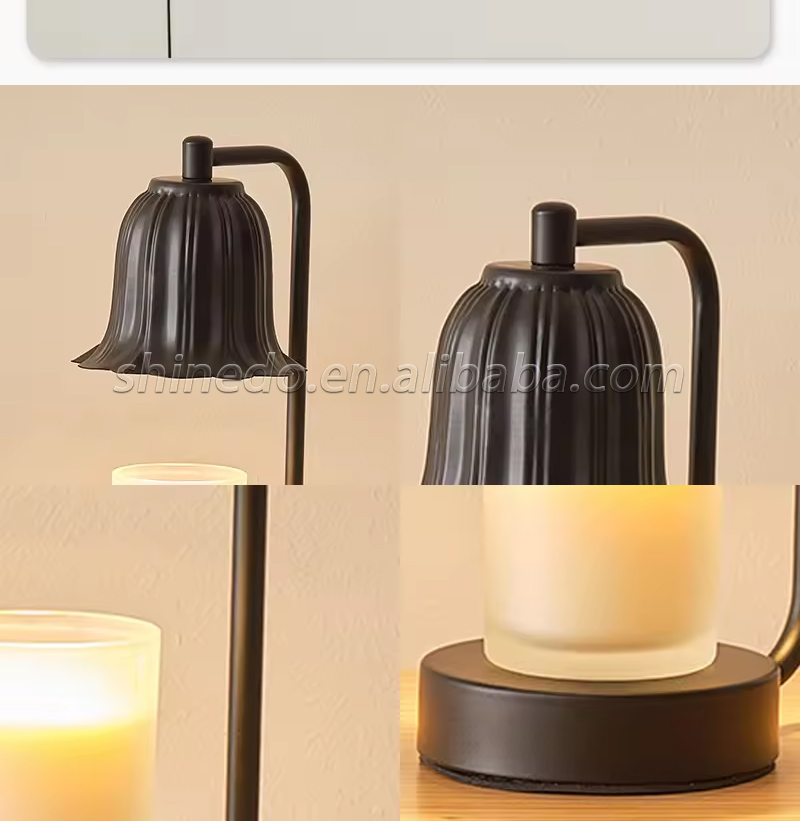 Electric Candle Warmer Lamp Wax Melting Light Creative Aromatherapy Table Lamp Bedside Decor SD-SL1587