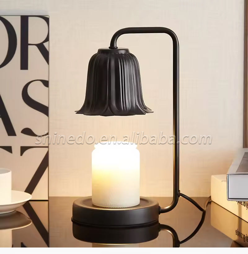 Electric Candle Warmer Lamp Wax Melting Light Creative Aromatherapy Table Lamp Bedside Decor SD-SL1587