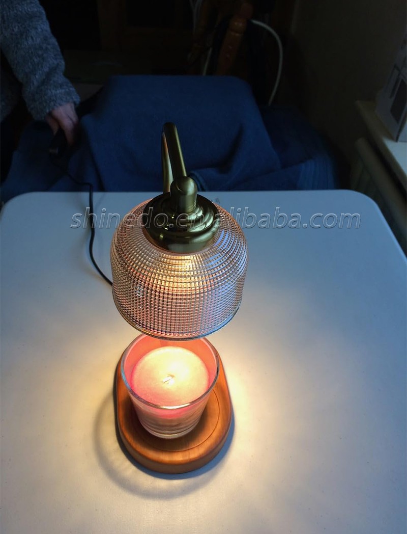 Wax Melting Lamp Aromatherapy Marble Wax Melting Lamp Gift Candle Fragrance Table Lamp SD-SL1641