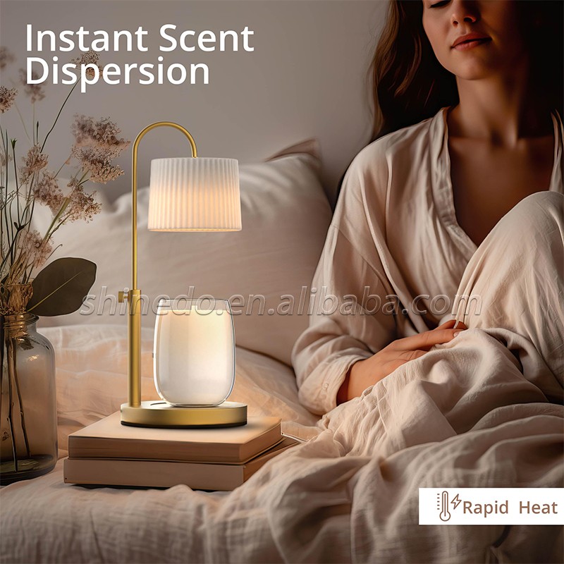 Led Table Light Candle Warmer LED Lamp Dimming Aromatherapy Table Lamp for Bedroom Home Decor Lighting Gift SD-SL1646