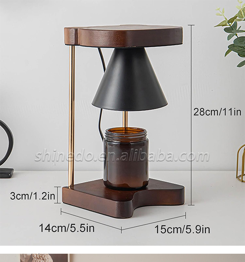 Electric Wax Lamp Candle Warmer For Aromatherapy Candle Melting Waxing Burner Aromatherapy Lamp Table Lamp SD-SL1648