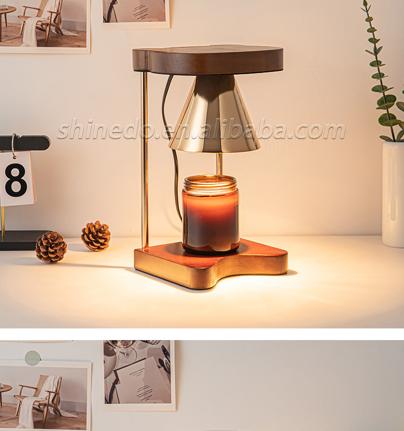 Electric Wax Lamp Candle Warmer For Aromatherapy Candle Melting Waxing Burner Aromatherapy Lamp Table Lamp SD-SL1648