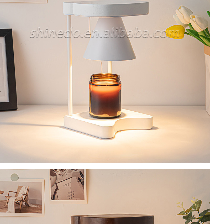 Electric Wax Lamp Candle Warmer For Aromatherapy Candle Melting Waxing Burner Aromatherapy Lamp Table Lamp SD-SL1648