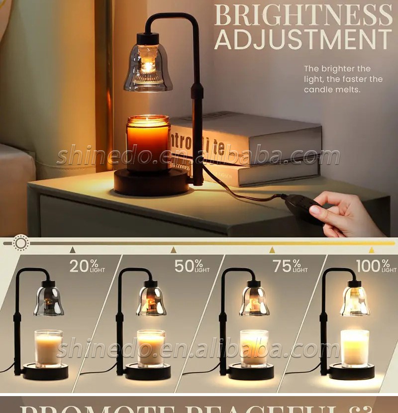 Candle Warmer Lamp Bedroom Bedside Aroma Lamps Mood Light Indoor Table lamp Lighting Lights SD-SL1236