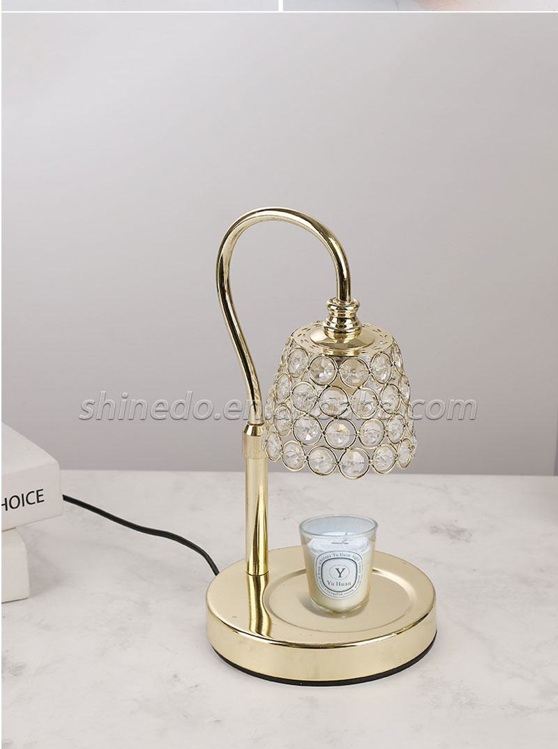 Custom wax aromatherapy lamp without fire diffusing essential oil candle lamp SD-SL1288