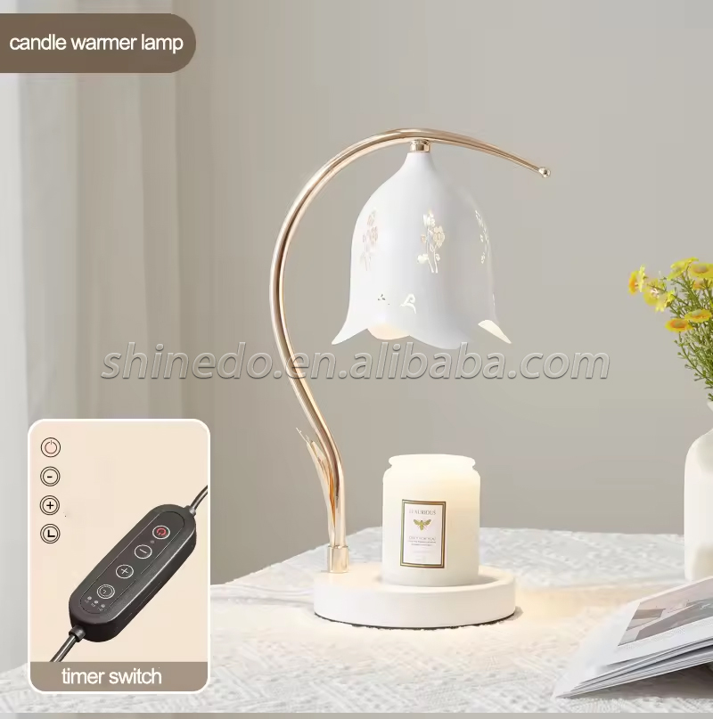 Led Table Light Candle Warmer LED Lamp Dimming Aromatherapy Table Lamp for Bedroom SD-SL1589