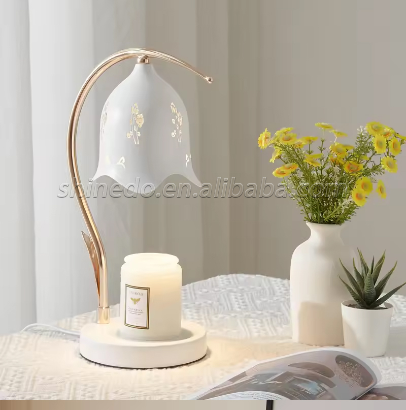 Led Table Light Candle Warmer LED Lamp Dimming Aromatherapy Table Lamp for Bedroom SD-SL1589