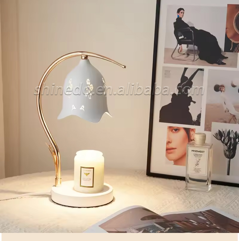 Led Table Light Candle Warmer LED Lamp Dimming Aromatherapy Table Lamp for Bedroom SD-SL1589