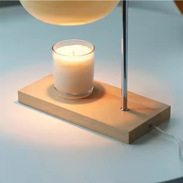 Nordic Electric Candle Warmer Lamp with Romantic Aroma Diffuser for Bedroom Girl Bedside Home Use SD-SL1590