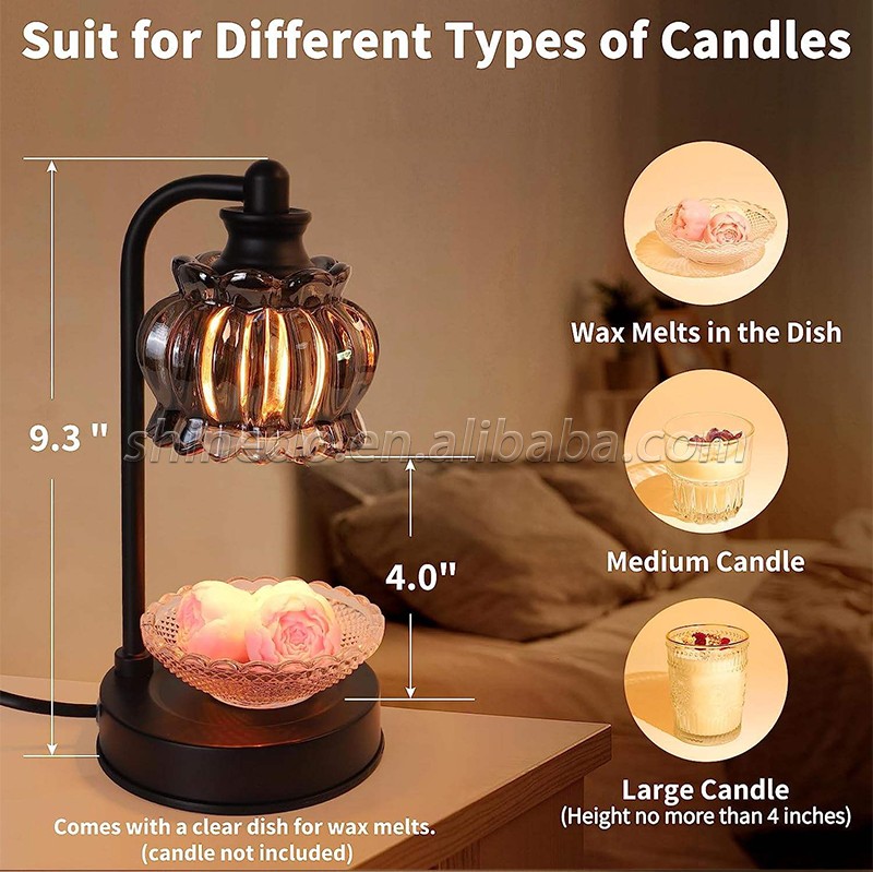 Electric Candle Warmer Lamps Night Lamp Dimmable Gift for Housewarming Home Decor for Scented Wax Oil SD-SL1653