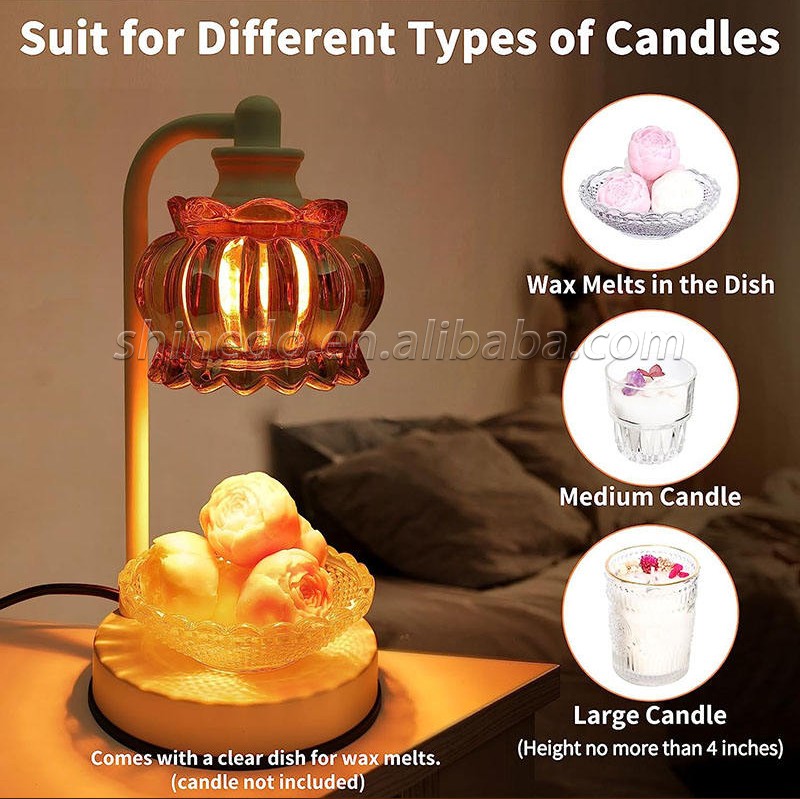 Electric Candle Warmer Lamps Night Lamp Dimmable Gift for Housewarming Home Decor for Scented Wax Oil SD-SL1653