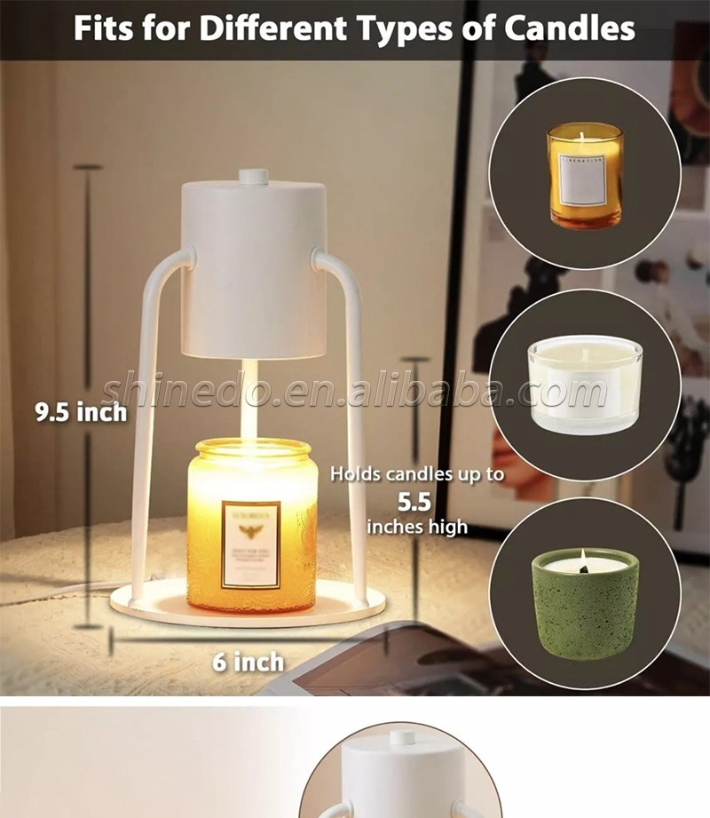 New fireless aromatherapy stove Scented wax melting lamp Candle essential oil melting candle lamp Bedroom ambient lamp SD-SL1594