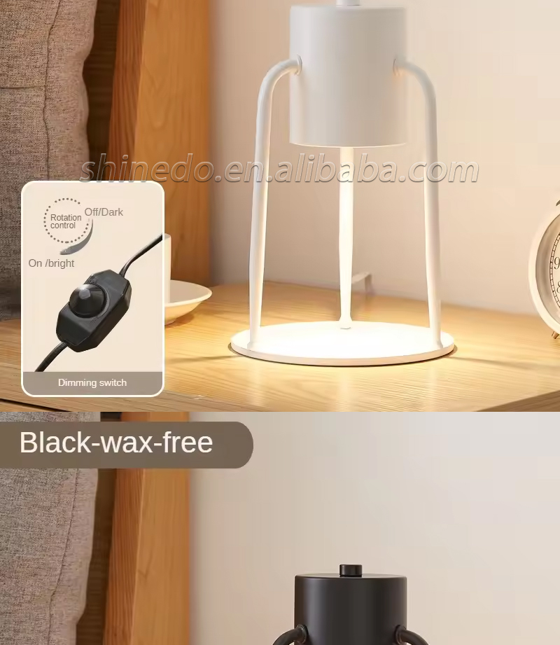 New fireless aromatherapy stove Scented wax melting lamp Candle essential oil melting candle lamp Bedroom ambient lamp SD-SL1594