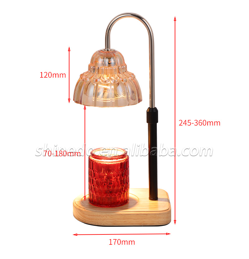 Electric Wax Melt Lamp Candle Warmer For Aromatherapy Candle Melting Waxing Burner Aromatherapy Lamp Table Lamp SD-SL1603