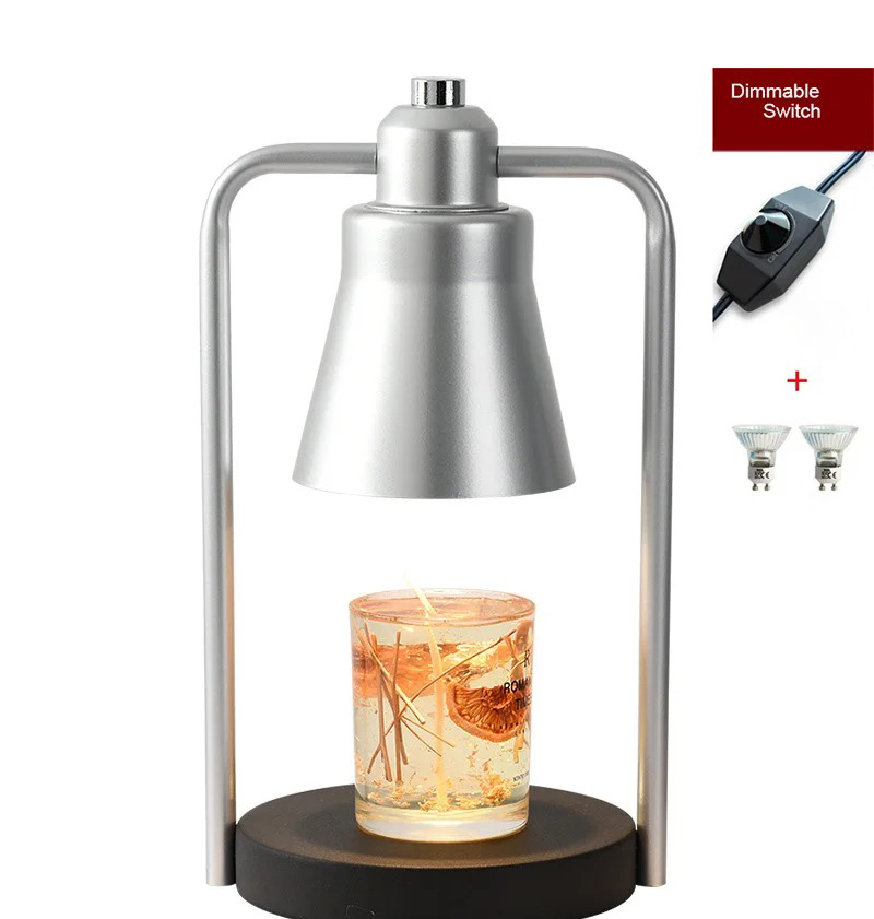 Candle Warmer Lamp Glass Table Lamp Regulating Retro Night Light Bedroom Lamp SD-SL1605