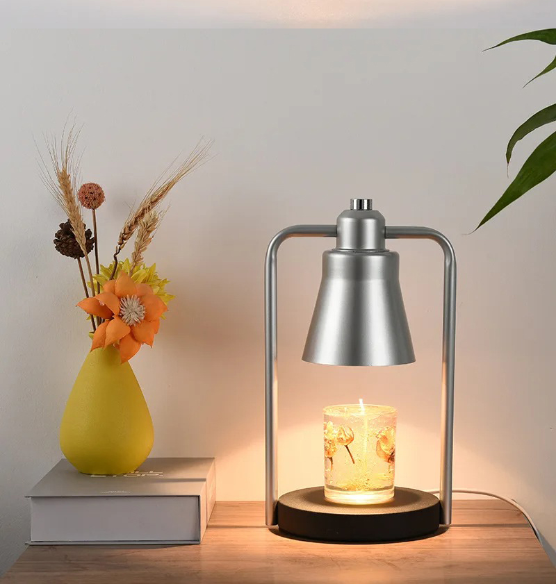 Candle Warmer Lamp Glass Table Lamp Regulating Retro Night Light Bedroom Lamp SD-SL1605