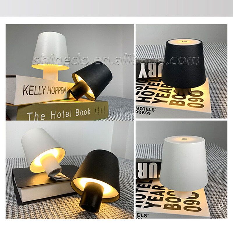 Rechargeable Table Lamp Creative Dining Touch Led Hotel Bar Coffee Lamp Decorative Lamp SD-SR497