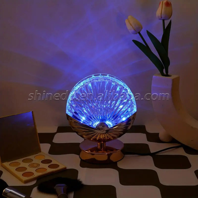 Crystal Diamond Table Lamp Desk Lamp Rechargeable Bedside Night Light Hotel Restaurant Crystal Lighting SD-SR529