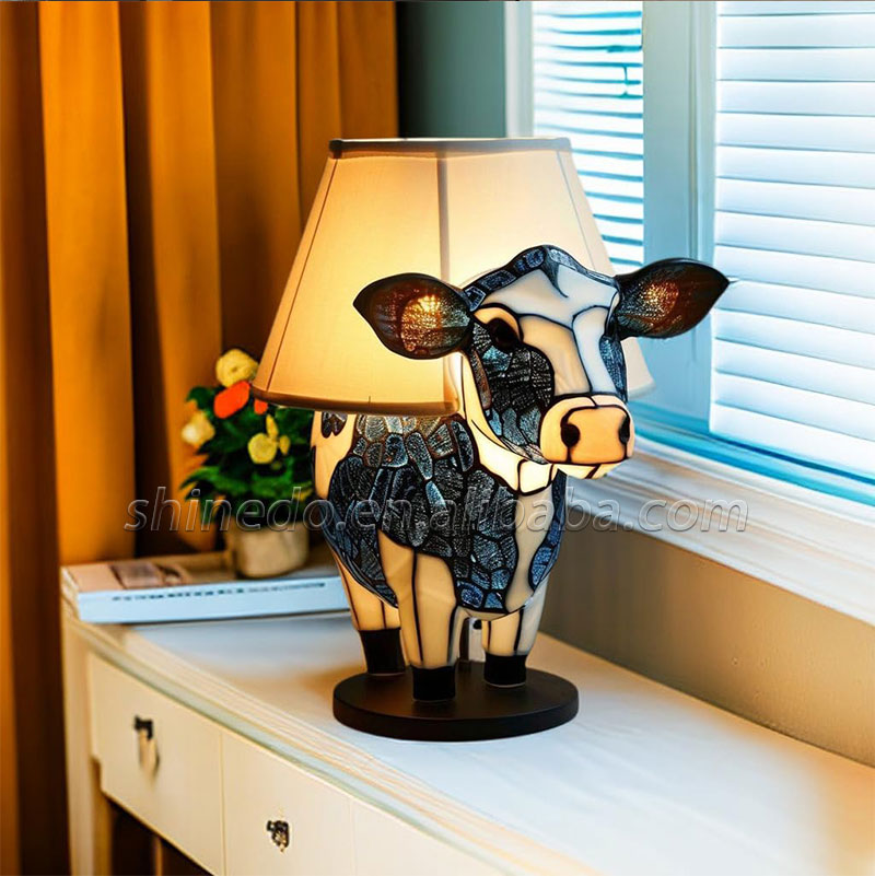 Animal Table Light charge Powered Cute Bedside Lamp Decor Resin Lamp Bedside Light For Home BedRoom Decor SD-SR555