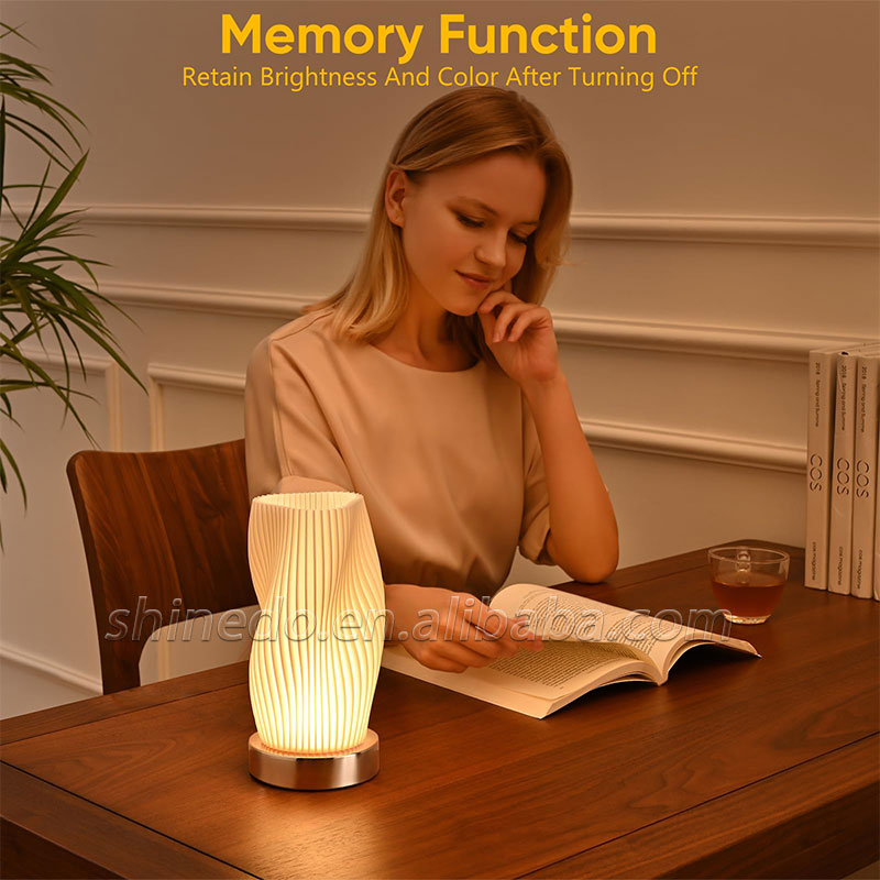 LED Creative Table Lamp USB Dimming For Home Office Study Desk Light Bedroom Bedside Desktop Decoration Night Light Table Lamp SD-SR567