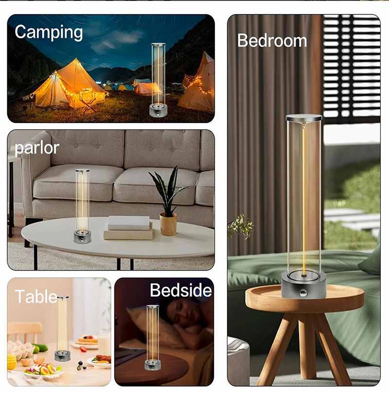 Modern simple LED charging line night light Bedroom bedside touch USB charging atmosphere lamp Creative gift SD-SR569